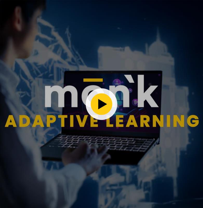 Watch the mon'k Adaptive Learning video