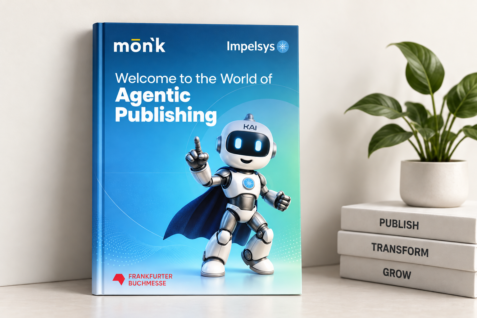 Your Guide to Agentic AI for Publishing — brochure cover
