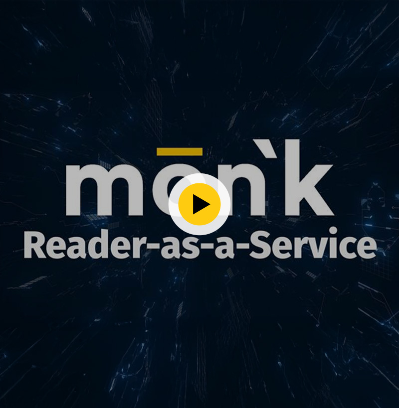 Watch the mon'k Reader as a Service (RaaS) video